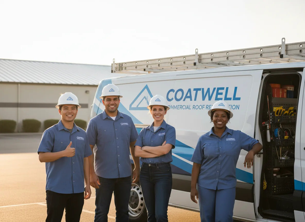 Commercial roof coating company in Glen Ferris, WV